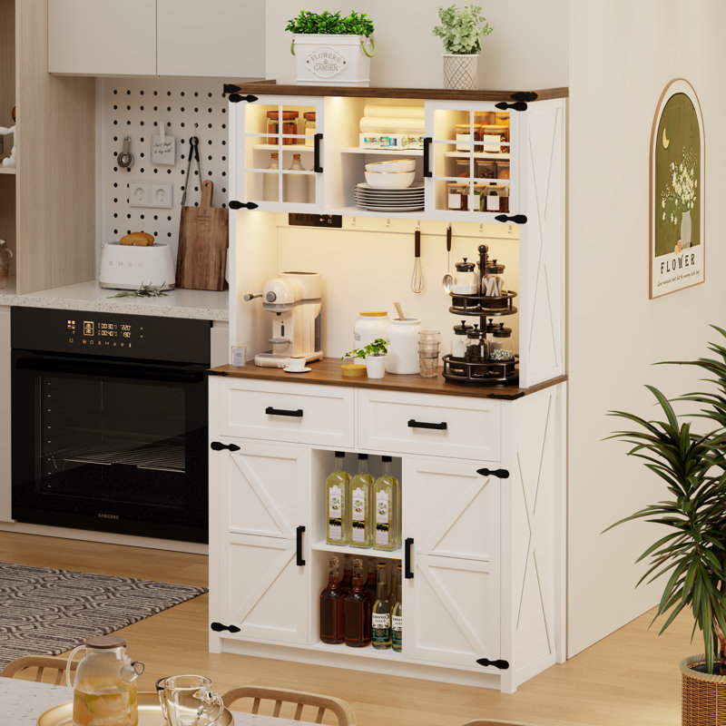 Gracie Oaks Crenwick Baker's Rack & Reviews | Wayfair